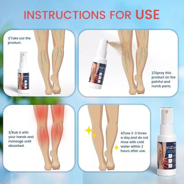 Chai Xịt Suy Gi&atilde;n Tĩnh Mạch Thảo Mộc