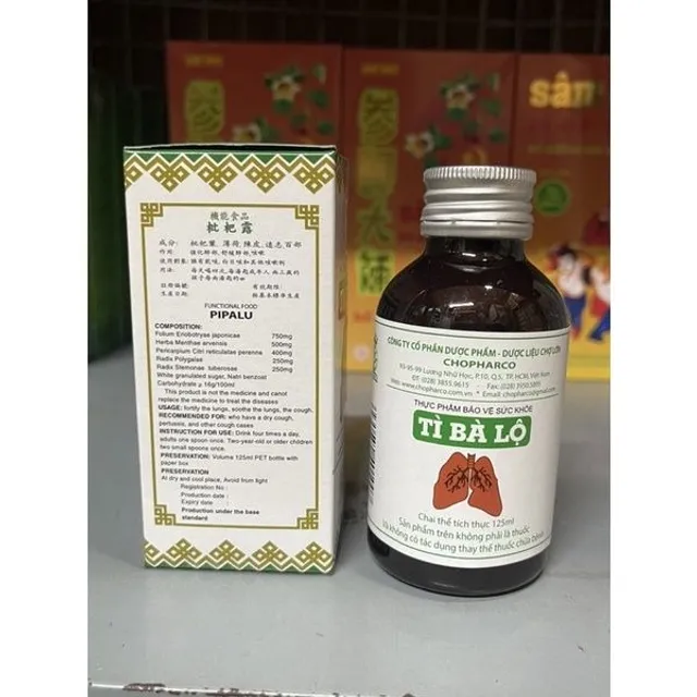Siro Ho Tỳ B&agrave; Lộ 125ML