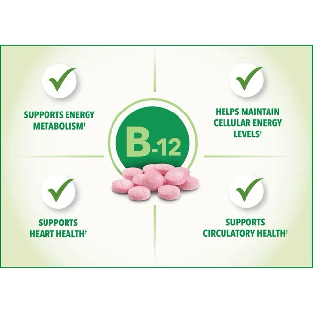 [Date 2028] Vi&ecirc;n bổ sung vitamin B12 Nature's Bounty B12 - Shop Songna