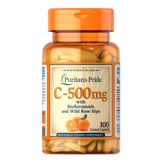 Vi&ecirc;n uống bổ sung Vitamin C Puritan's Pride 100v