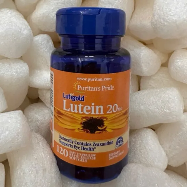 Vi&ecirc;n uống bổ mắt puritan's pride lutigold lutein