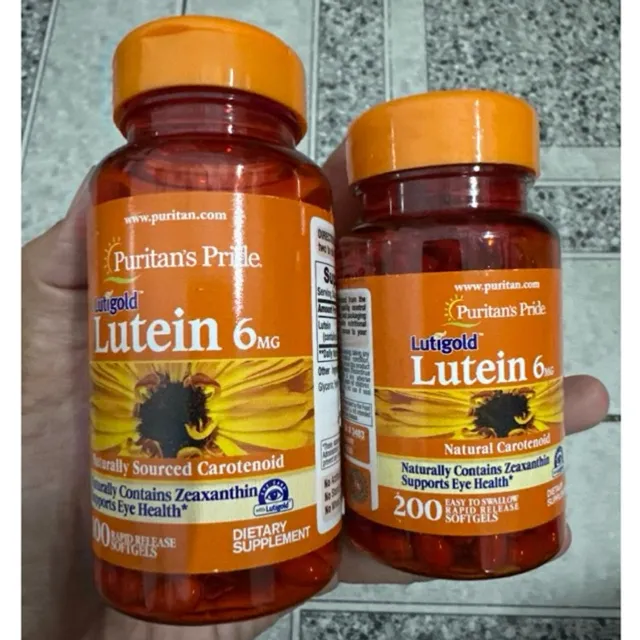 Vi&ecirc;n uống bổ mắt puritan's pride lutigold lutein