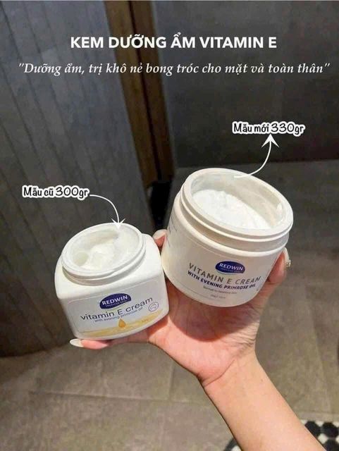 Kem dưỡng ẩm Redwin Vitamin E hũ 330g