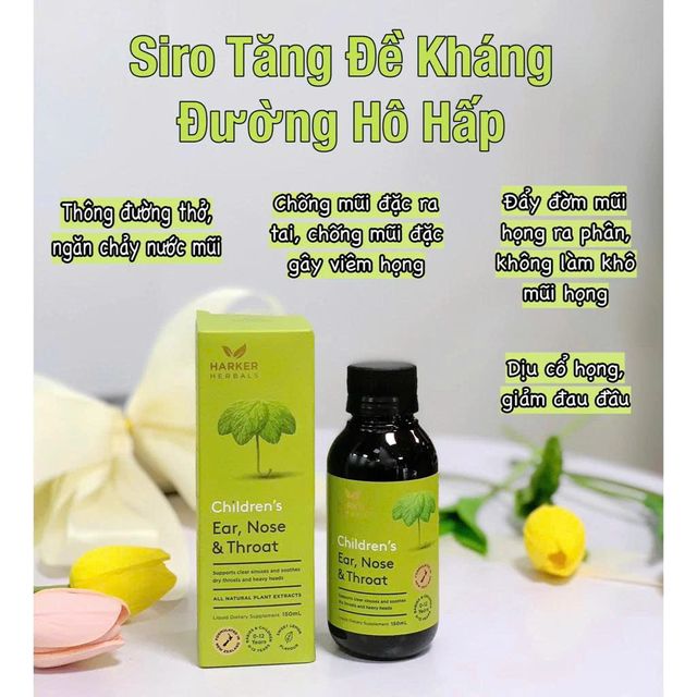 Siro Harker Herbals cho b&eacute;