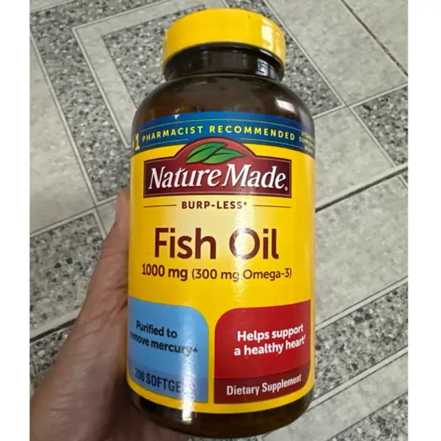Dầu c&aacute; Nature Made Fish Oil 1000mg