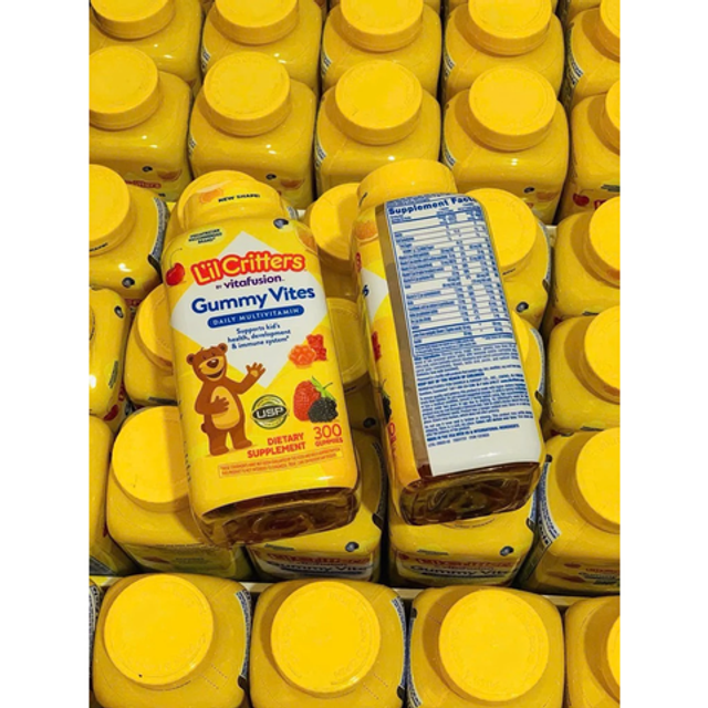 Kẹo dẻo bổ sung Vitamin L&rsquo;il Critters Gummy Vites