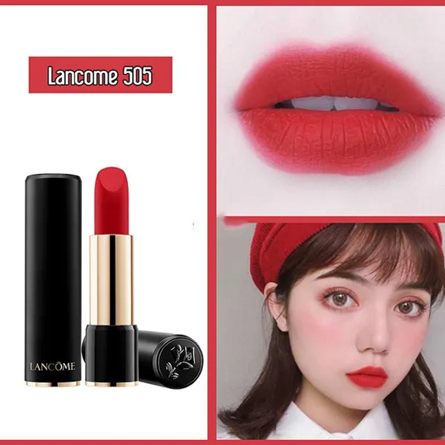 Son Lancome L'Absolu Rouge Drama Matte 505 Adoration