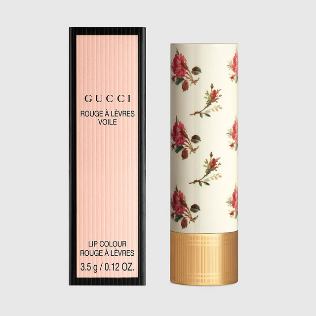 Son L&igrave; Gucci Rouge &agrave; L&egrave;vres Voile Lipstick 505 Janet Rust - H&igrave;nh 2
