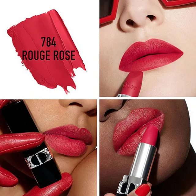 Son Dior Rouge Dior Matte 784 Rouge Rose