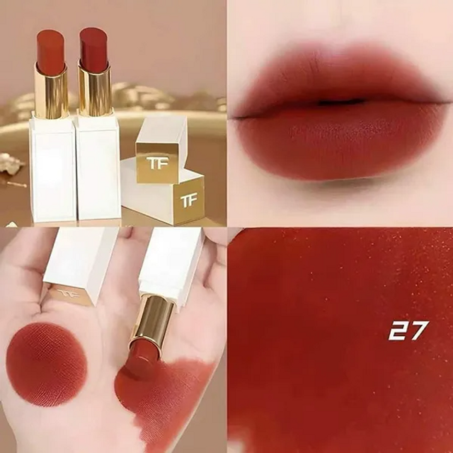 Son Tom Ford Lip Color Satin Matte 27 Shameless &Eacute;t&eacute; Br&ucirc;lant