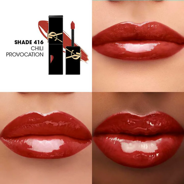 Son B&oacute;ng Yves Saint Laurent YSL The Inks Vinyl Cream Lip 416