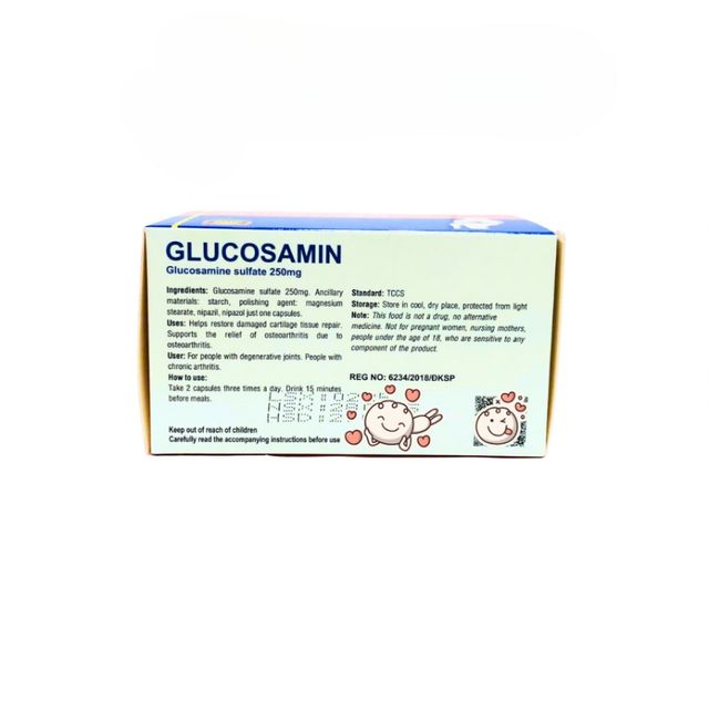 Vi&ecirc;n Nang Glucosamin Sulfate Đại Uy