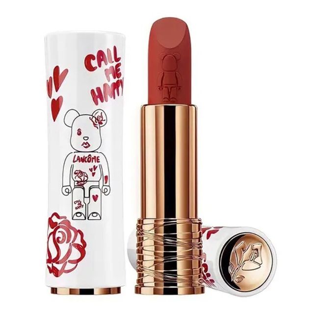 Son Lanc&ocirc;me Bearbrick 299 French Cashmere M&agrave;u Đỏ Gạch
