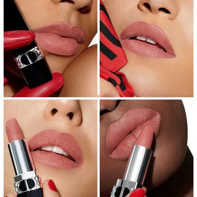 Son Dior Matte 100 Nude Look M&agrave;u Hồng Nude