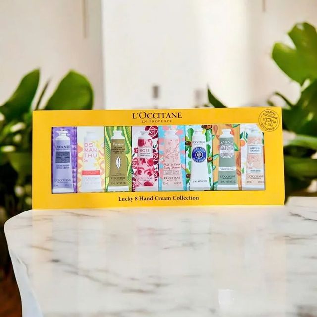 H&igrave;nh ảnh Set Kem Dưỡng Da Tay L'Occitane Lucky 8
