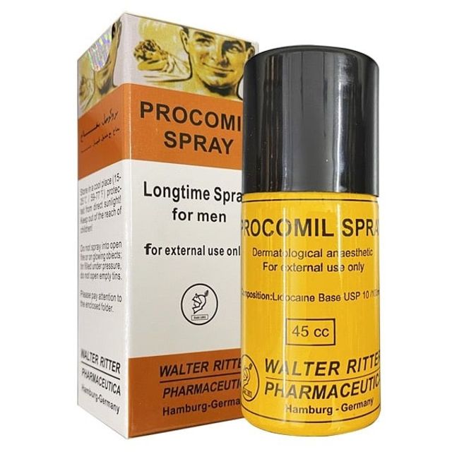 Chai xịt Procomil Spray 45ml cho nam Ch&iacute;nh h&atilde;ng