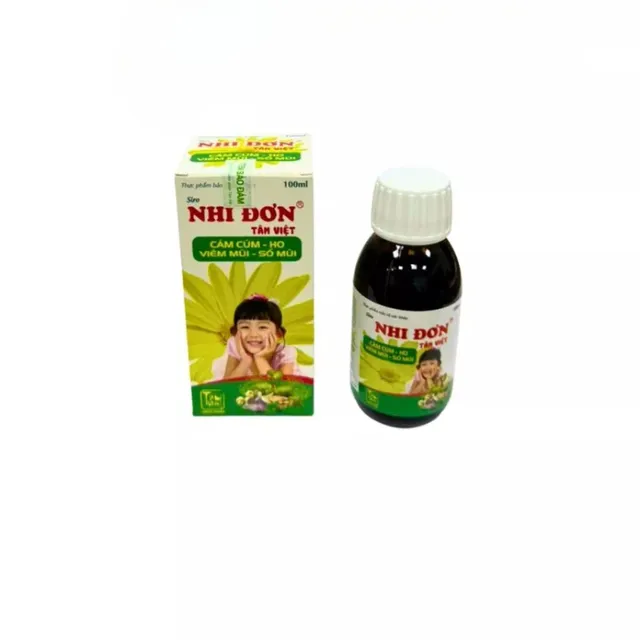 Th&agrave;nh phần Siro NHI ĐƠN
