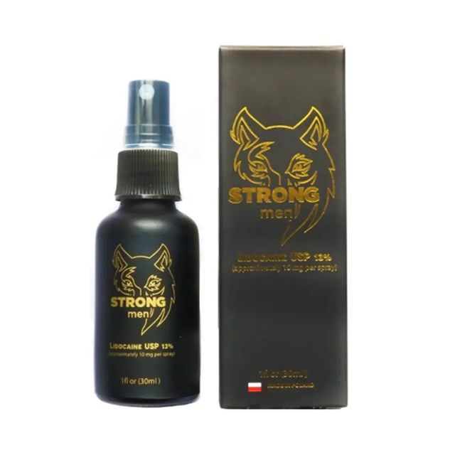 Chai xịt khử m&ugrave;i nam Strong Men ba la cao cấp 30ml