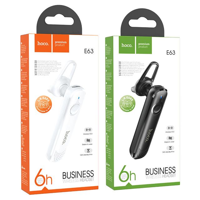 Thiết kế Tai Nghe Bluetooth Hoco E63