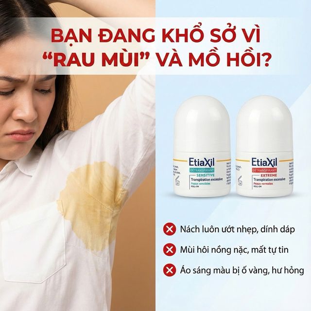 Lăn Khử M&ugrave;i Etiaxil 15ml