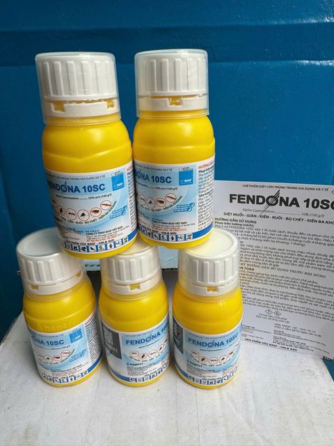 sản phẩm hỗ trợ diệt c&ocirc;n tr&ugrave;ng Fendona chai nhỏ 50ml