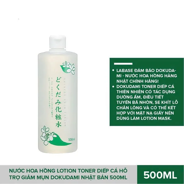 Nước Hoa Hồng Diếp C&aacute; Chinoshio Dokudami