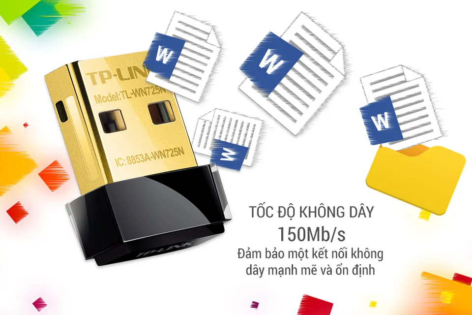 Card mạng không dây TP-Link TL-WN725N