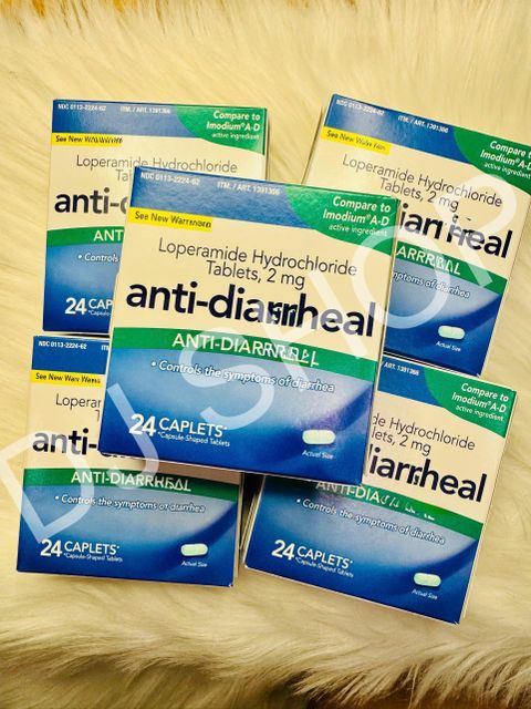 Hộp Đựng Ti&ecirc;u-Chảy Anti-Diarrheal 24 Vi&ecirc;n Của Mỹ