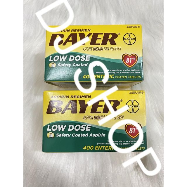 Vi&ecirc;n Uống Bayer Aps.pirin Low_Dose 400v