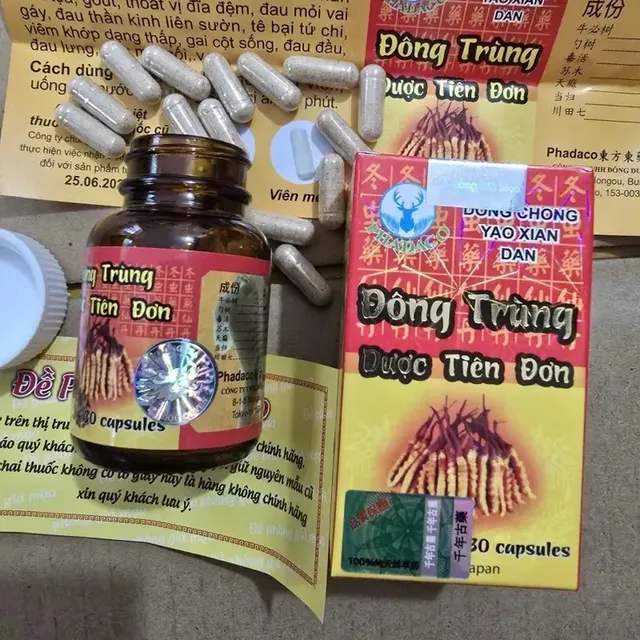 Đ&ocirc;ng tr&ugrave;ng dược ti&ecirc;n đơn Japan