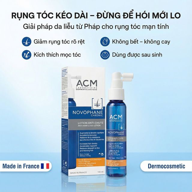 Xịt H&oacute;i Novophane ACM 100ml
