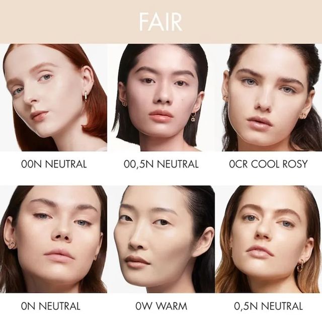 Kết cấu kem nền Dior