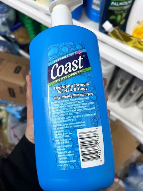 COAST Hair and Body Wash