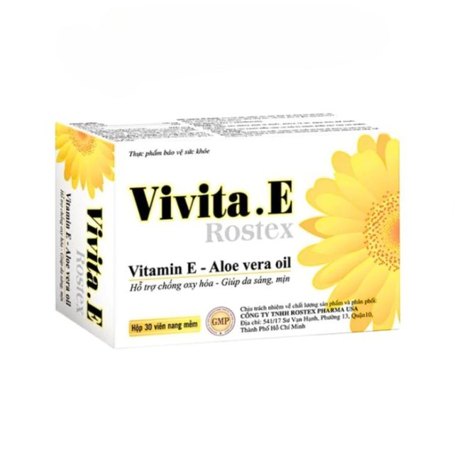 Vi&ecirc;n uống Vitamin E Vivita