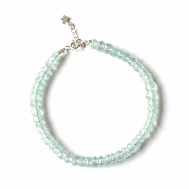 Chuỗi V&ograve;ng Tay Đ&aacute; Aquamarine