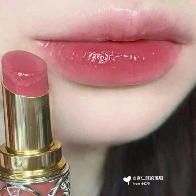 Son YSL Rouge Volupt&eacute; Shine 153 Rose Dentelle - Chất Son B&oacute;ng Khỏe