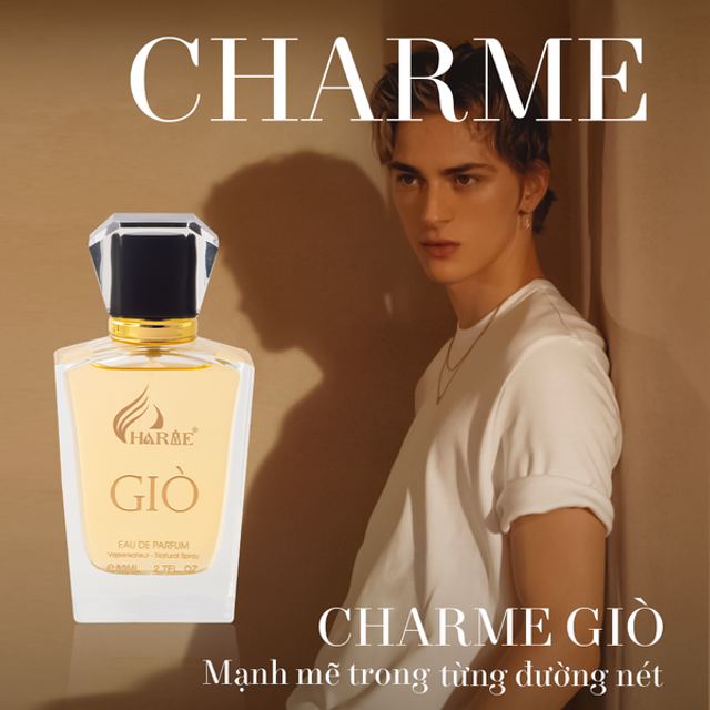 Nước Hoa Nam Charme Gi&ograve; 80ml