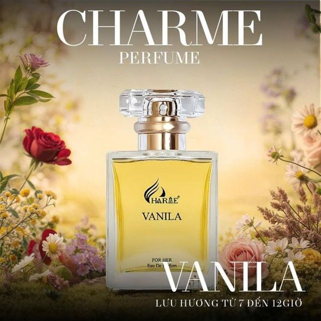 Nước hoa nữ Charme Vanila
