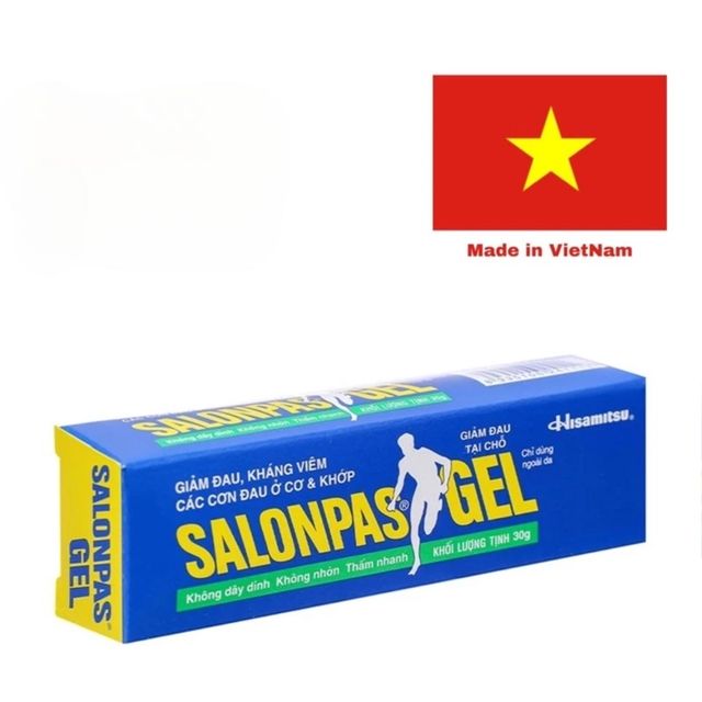 Salonpas gel - tu&yacute;p 30g