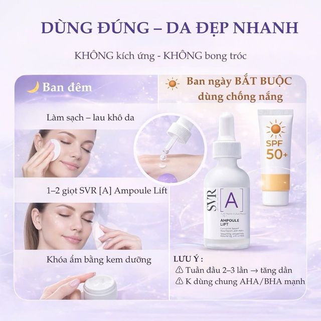 SVR Ampoule Lift A - Serum Retinol 0.3%