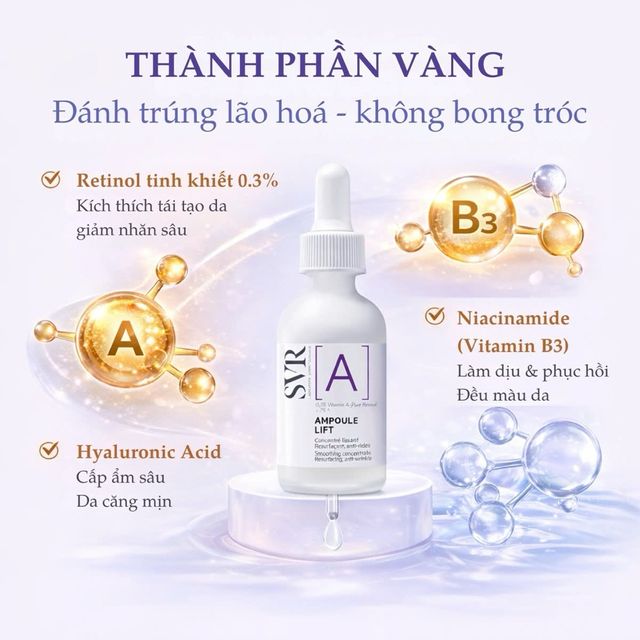 SVR Ampoule Lift A - Serum Retinol 0.3%