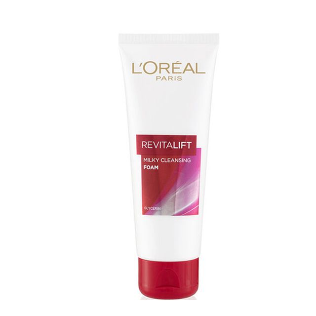 Sữa Rửa Mặt Săn Chắc Da L'oreal Paris Revitalift Milky Cleansing Foam 100ml