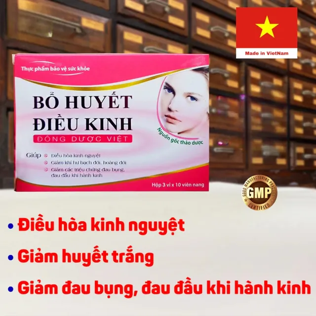 Ho&agrave;n Điều Kinh Bổ Huyết - G&oacute;i 10 T&uacute;i