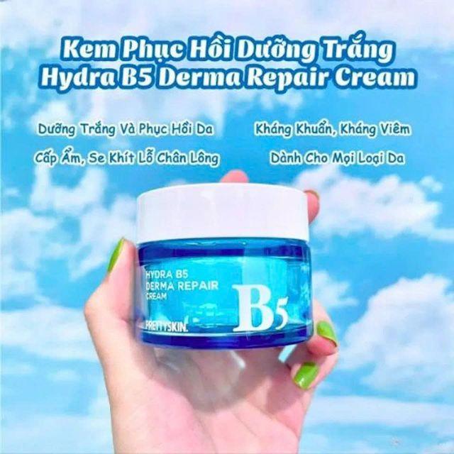 Kem Dưỡng Ẩm Prettyskin Hydra B5 Derma Repair Cream