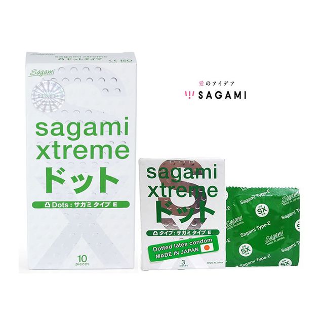 Bao Cao Su Sagami Xtreme Dots Type