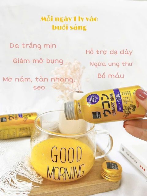 Nước Uống Tinh Chất Nghệ Nước Nano MATSUKIYO