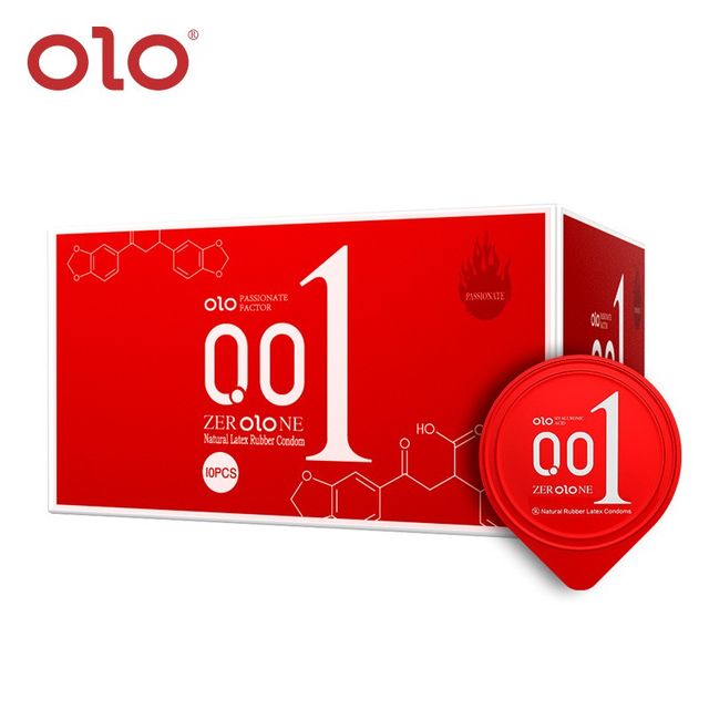 Bao Cao Su 0.01 Olo Đỏ Si&ecirc;u Mỏng