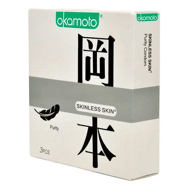 Bao Cao Su Okamoto Skinless Skin Purity Kh&ocirc;ng M&ugrave;i Tinh Khiết