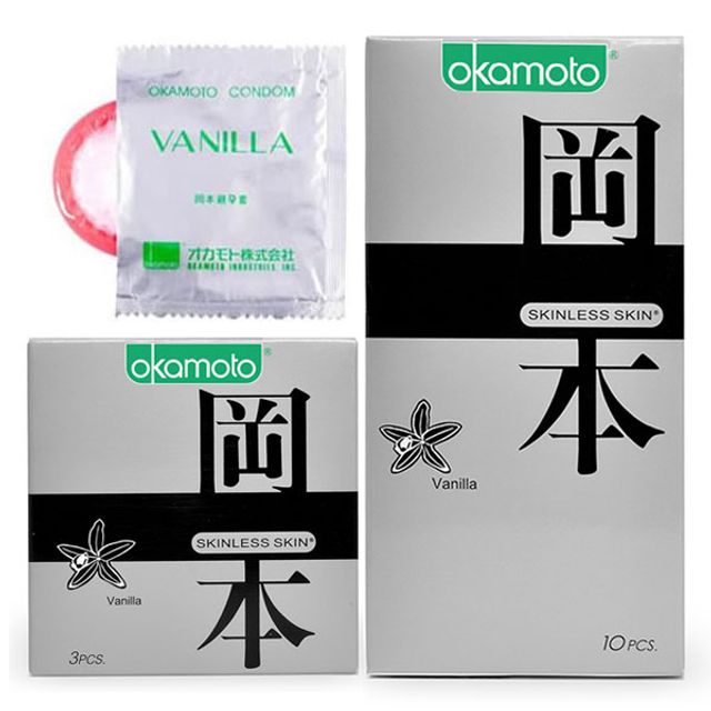 Bao Cao Su Hương Vanilla Okamoto