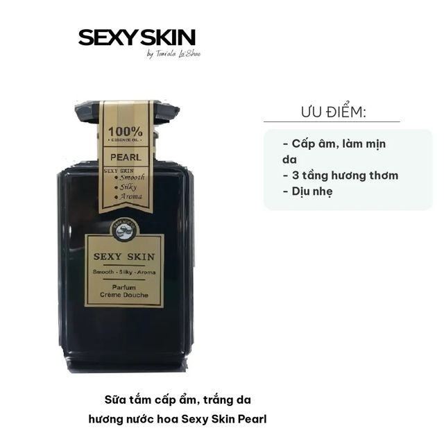 Sữa Tắm Sexy Skin Pearl 600ml